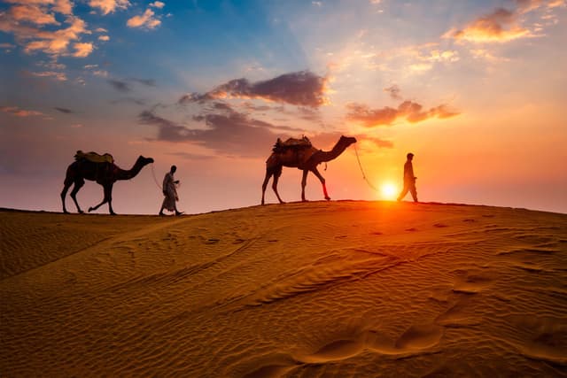  JAIPUR-AJMER-PUSHKAR-JODHPUR- JAISALMER-JAIPUR    
